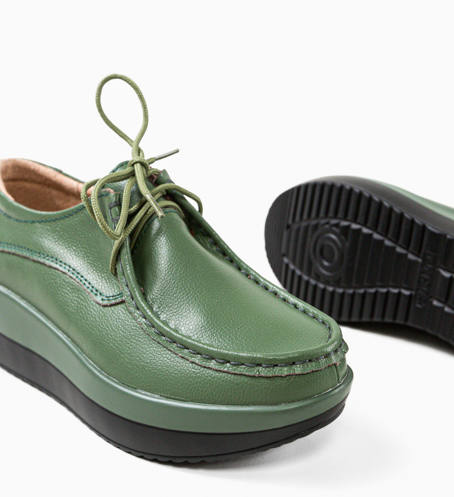 Pantofi Vlasta Verzi - Confort & Stil Zilnic