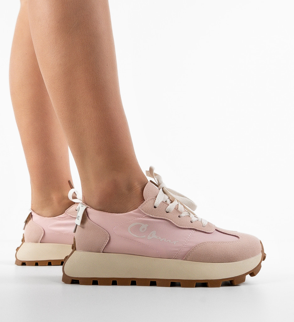 Sneakers Galant Roz - Confort și Stil pentru Femei - imagine 2