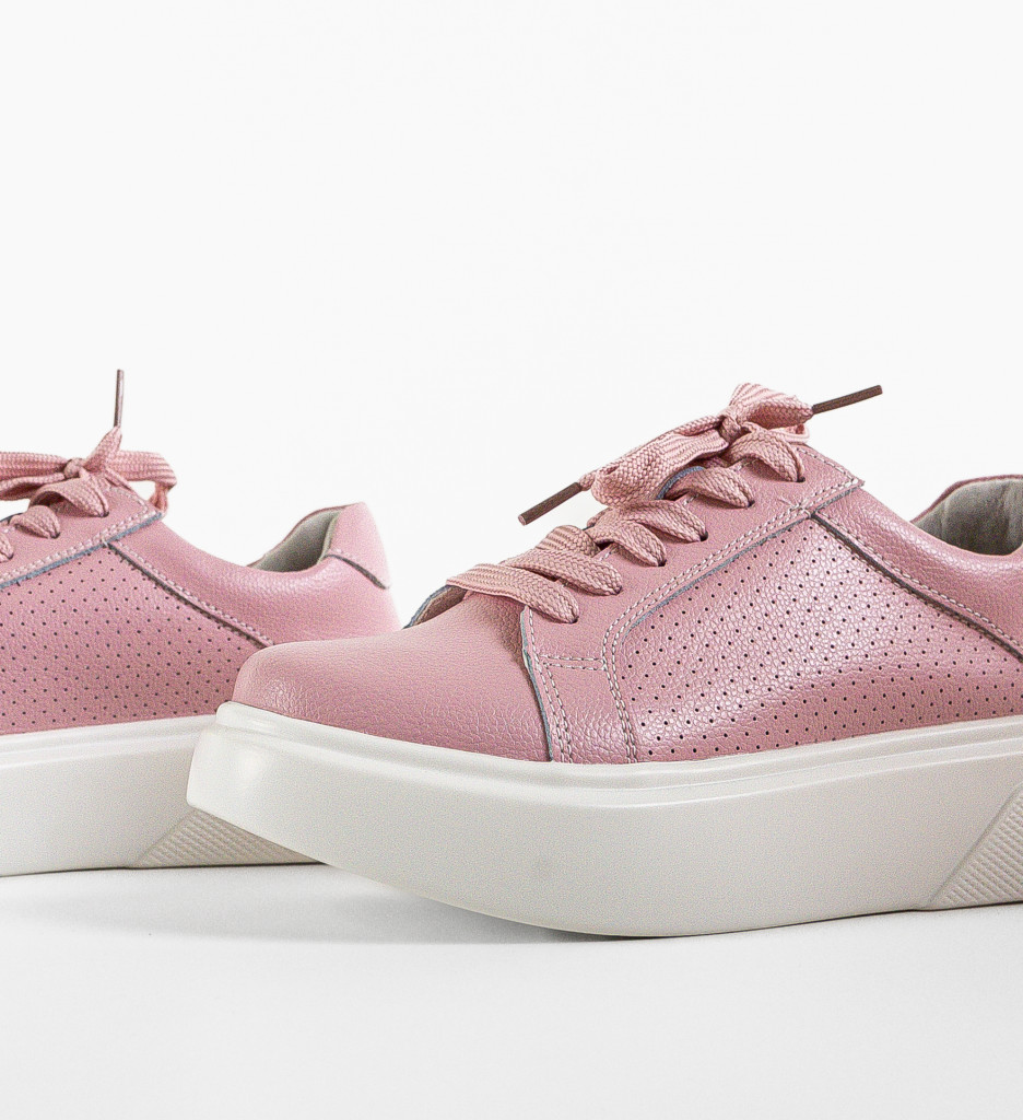 Sneakers Dama Lenox Roz - Confort și Stil - imagine 5