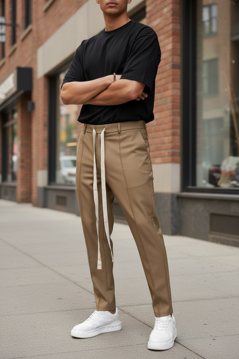 Pantaloni Trening Maro Conici & Elastici