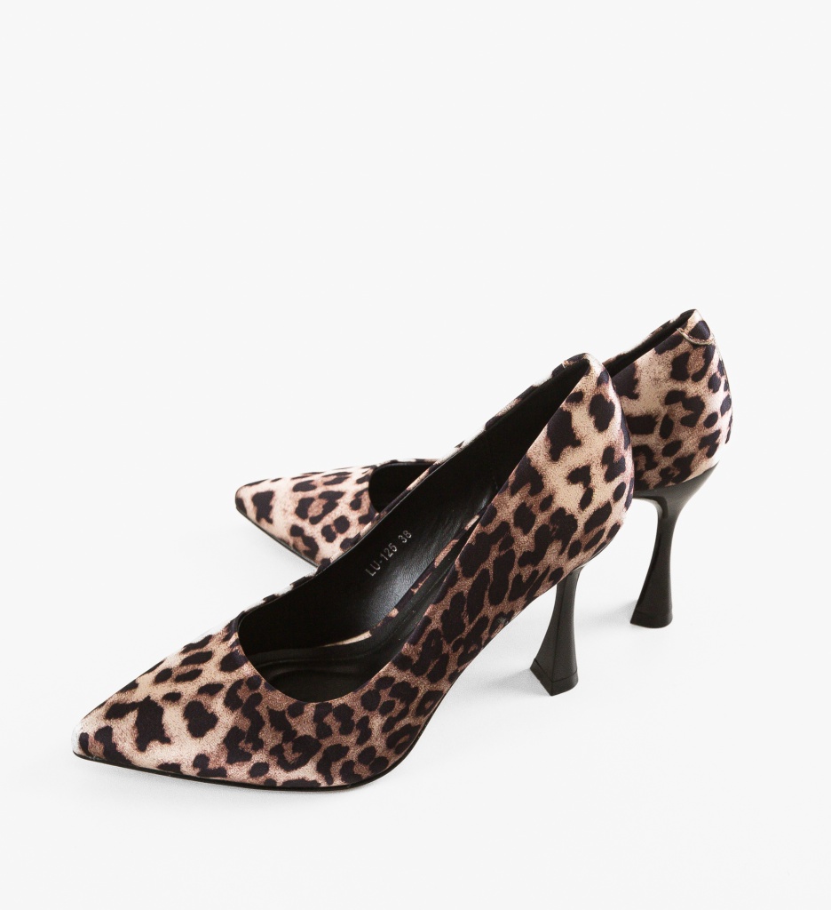 Pantofi Stiletto Odling Animal Print - Eleganță Maximă - imagine 5