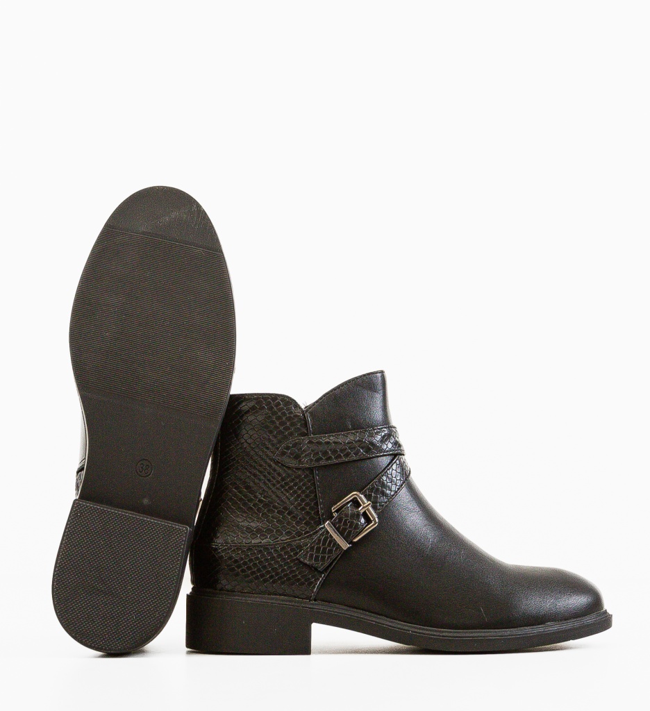 Ghete Dama Negre Valdez | Eleganță & Stil - imagine 6