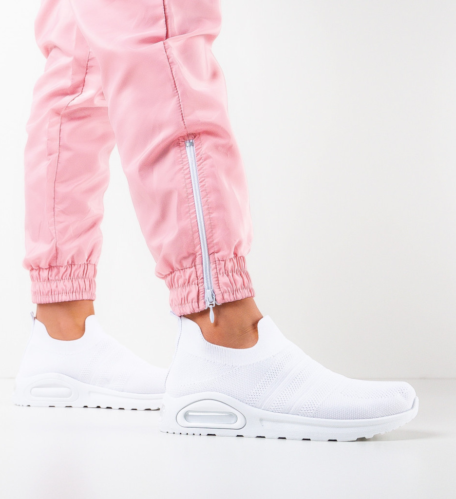 Sneakers Dama Valdez Albi - Confort și Stil Modern