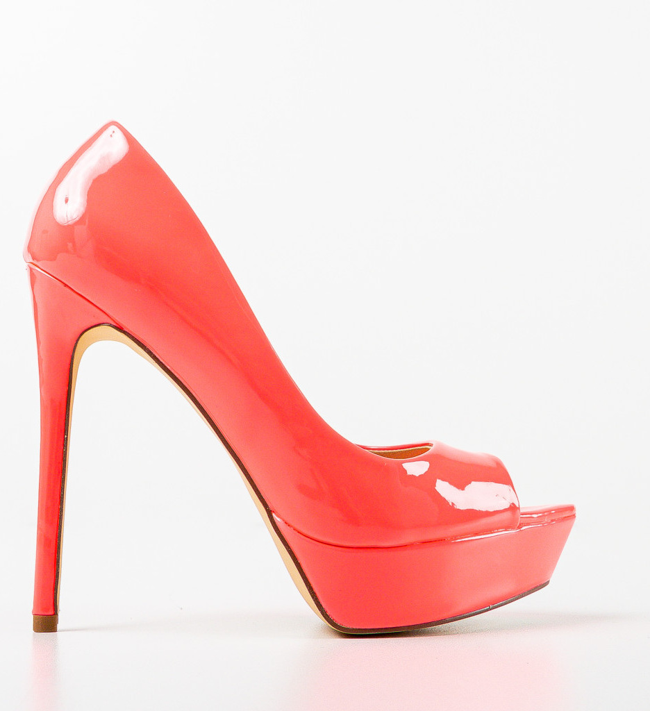 Pantofi Toc Ferguson Roz - Eleganță Asigurată - imagine 4