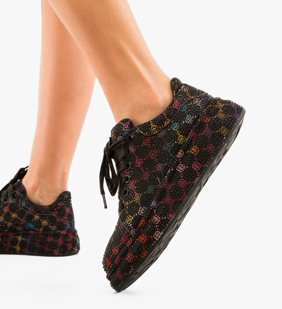 Sneakers Dama Tirnalia Negri – Confort Sport - imagine 4