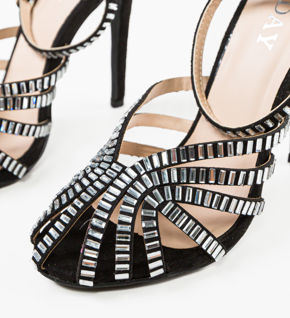 Sandale Bagaz Negre | Eleganta la Fiecare Pas - imagine 6