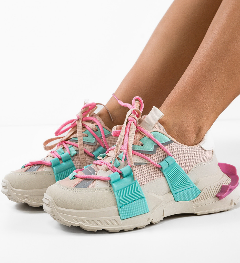 Sneakers Tucker Turcoaz - Confort și Stil - imagine 5
