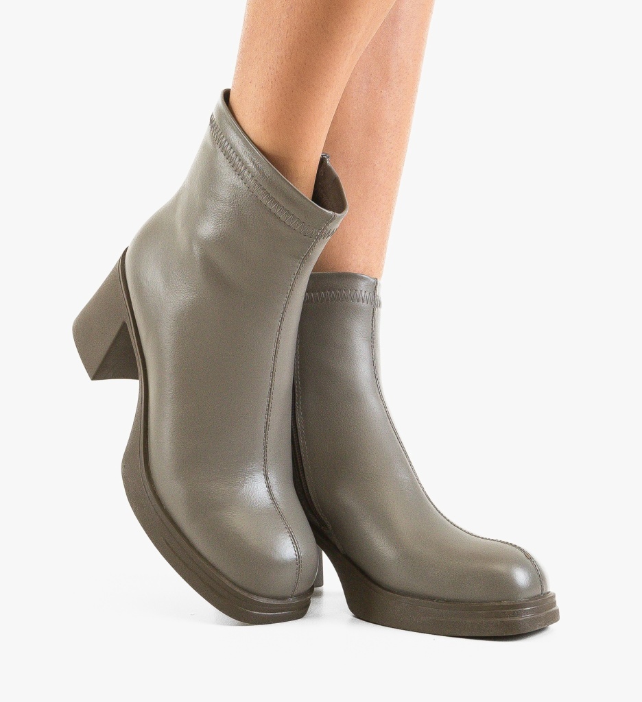 Botine Tafta Gri - Eleganță și Confort