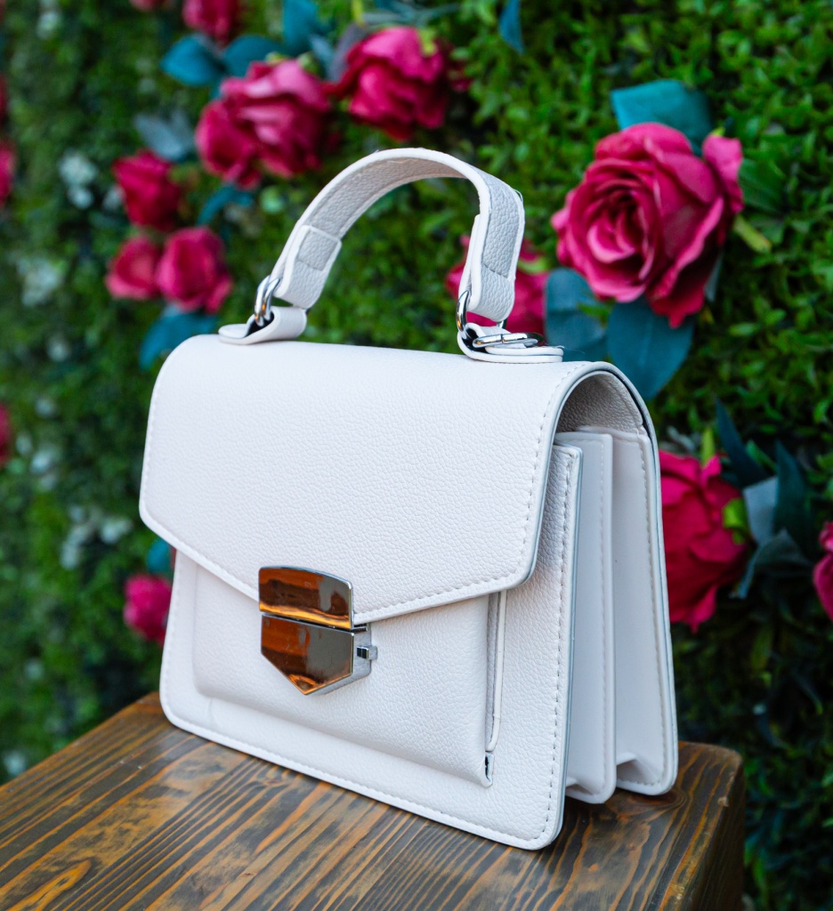 Geanta Dama Ayram Bej | Eleganta si Stil - imagine 3