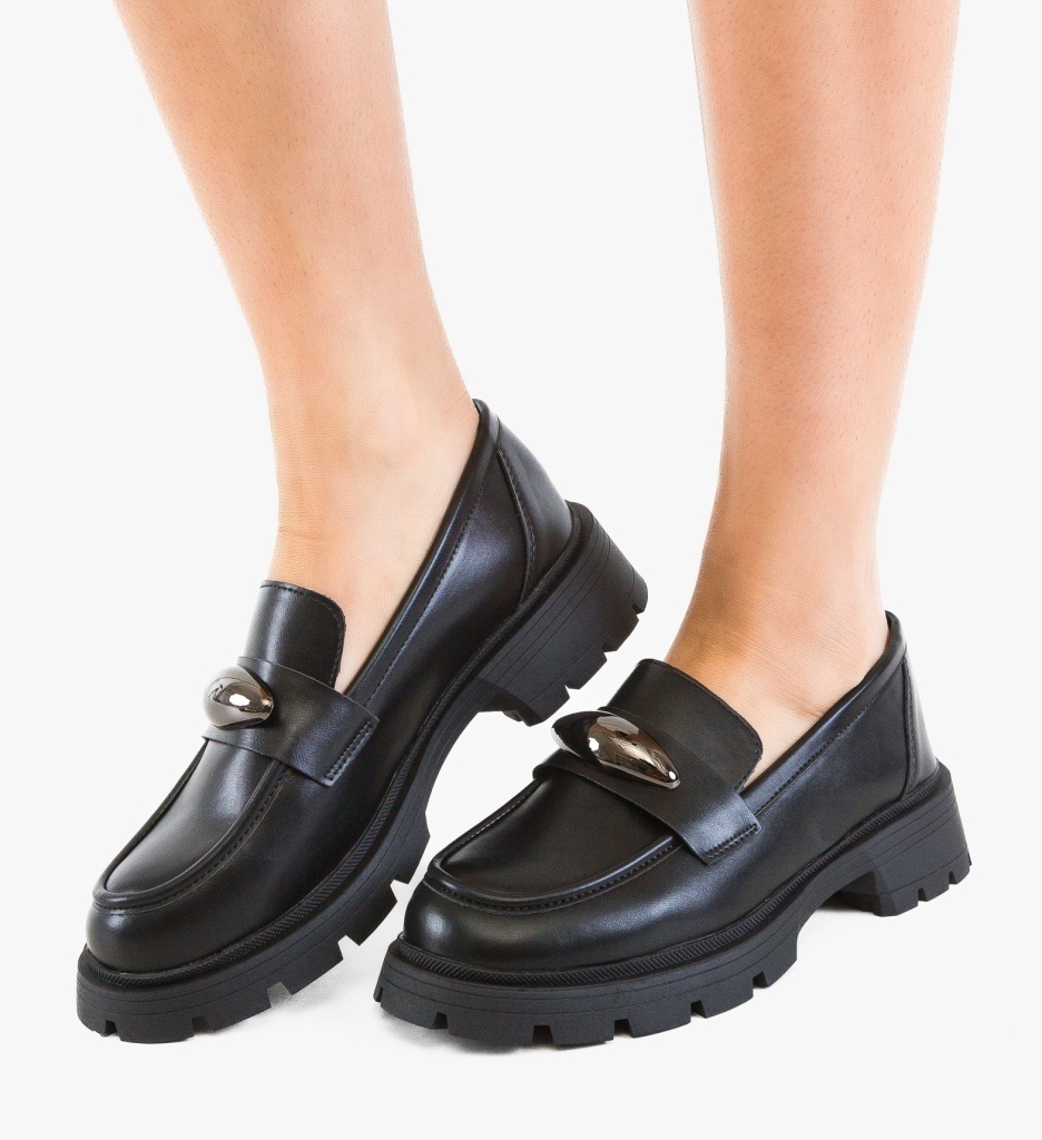 Pantofi Casual Dama Torant Negri | Confort Stilat