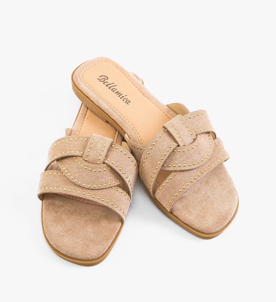 Papuci Dama Gentry Khaki - Confort și Stil - imagine 5