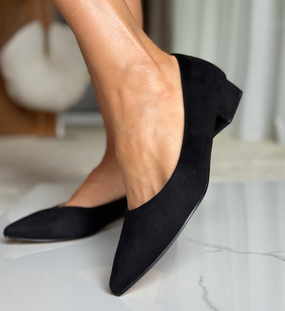 Pantofi Niam Negri cu Toc | Eleganță și Confort - imagine 3