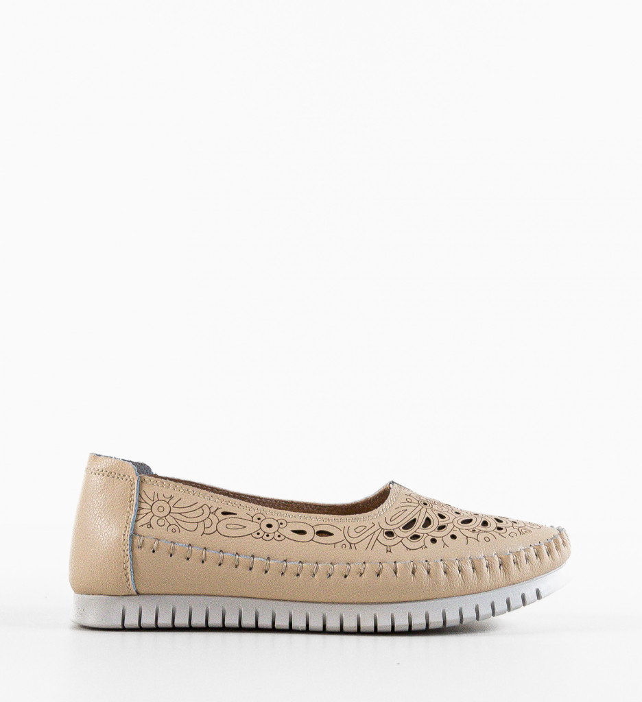 Pantofi Casual Fytay Bej - Confort și Stil - imagine 5