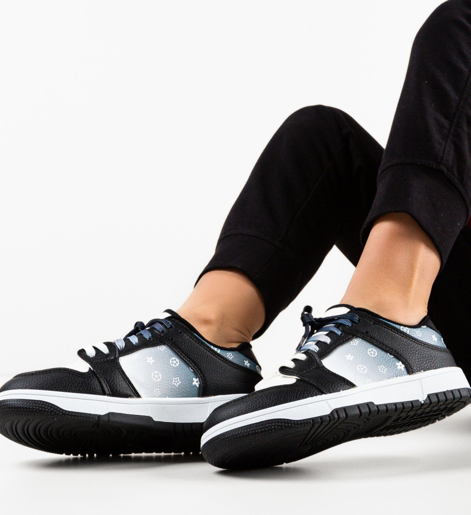 Sneakers Dama Kobe Negri - Confort și Stil - imagine 2
