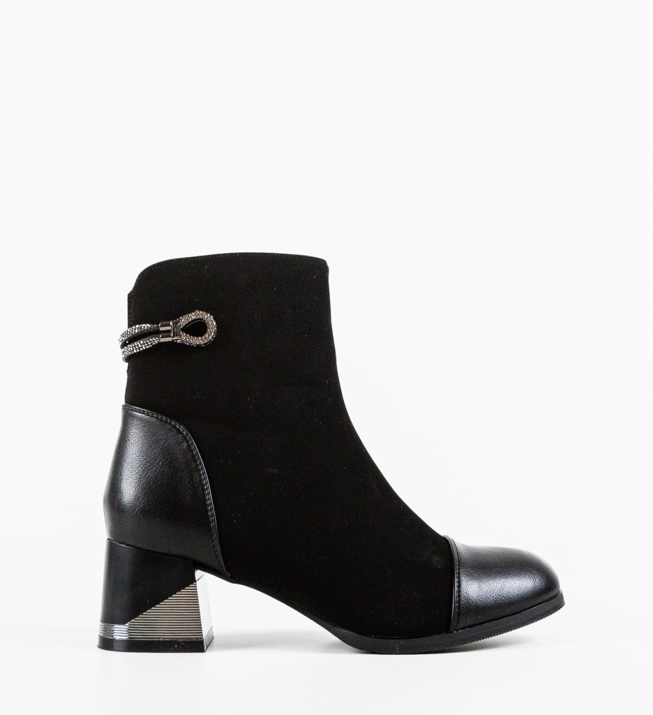 Botine Dama Riggs Negre | Stil și Confort - imagine 5