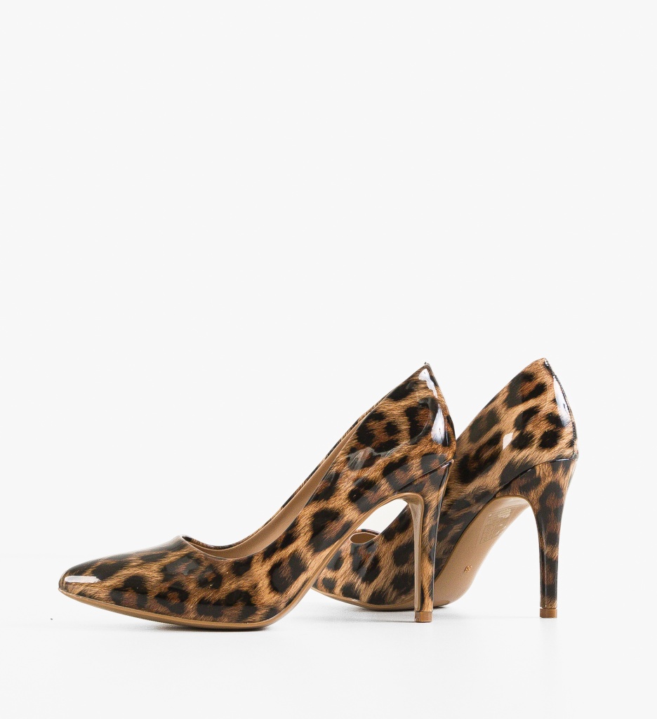 Pantofi Stiletto Azaan Animal Print - Eleganță Modernă - imagine 4
