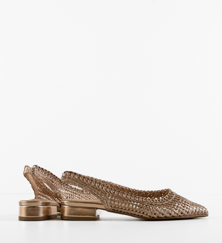 Balerini Dama Frenchie Bronz | Confort și Stil - imagine 6