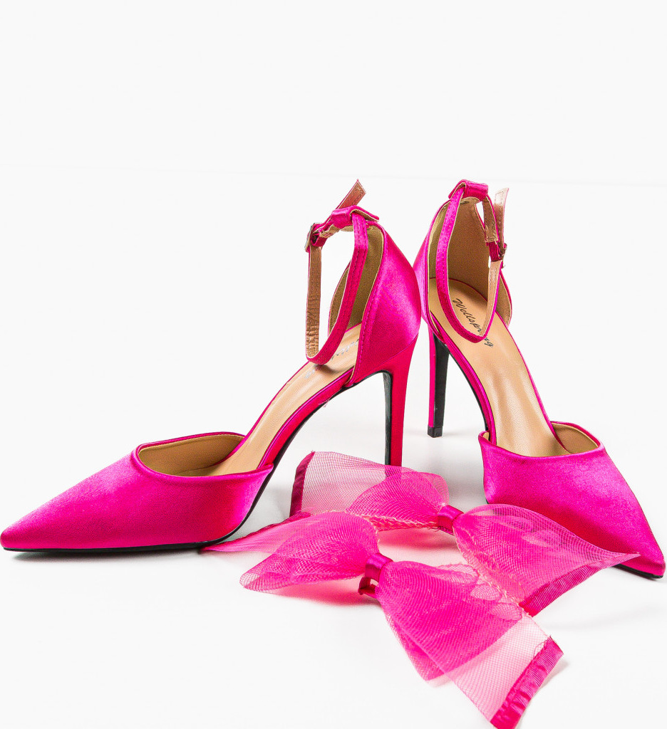 Pantofi Bernard Fuchsia - Alege-ti Stilul - imagine 7