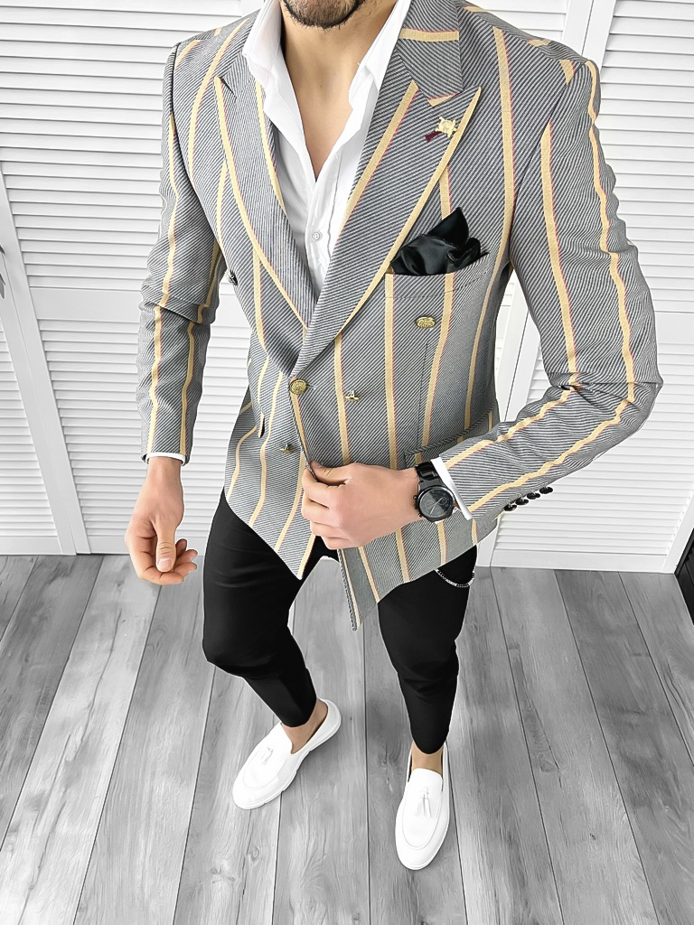 Sacou Barbati Slim Fit Elegant - Versatil pentru Orice Ocazie