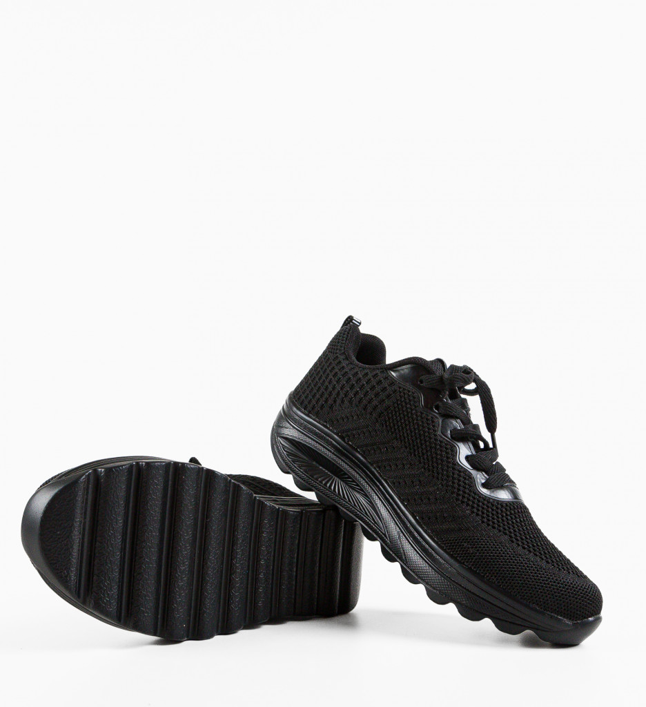 Sneakers Dama Regis Negri - Confort și Stil - imagine 7