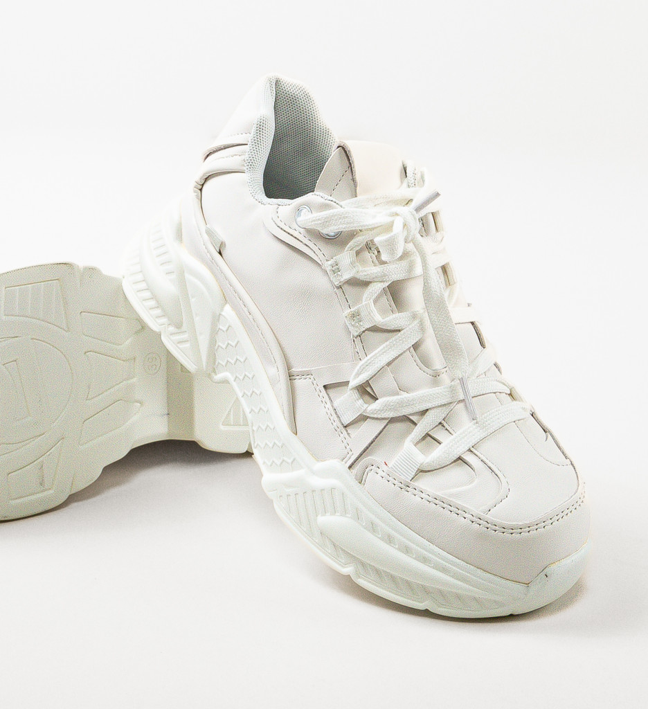 Sneakers Silvestra Albi - Confort și Stil - imagine 8