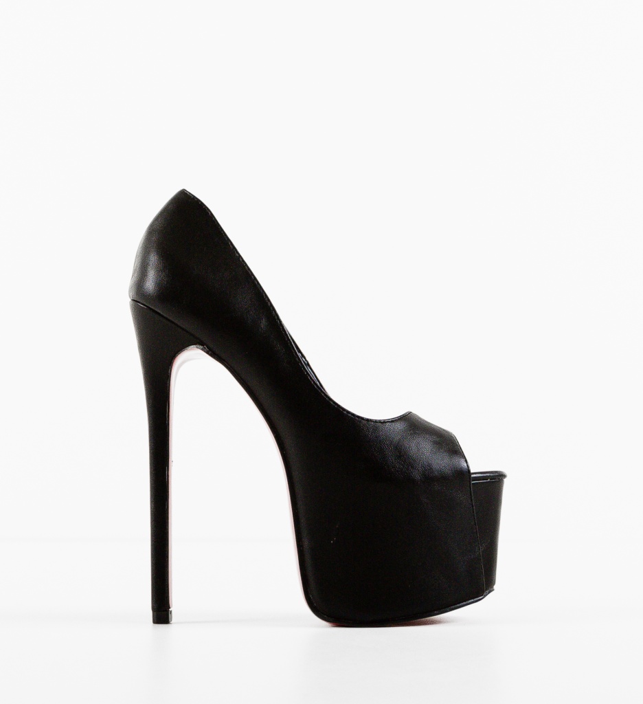 Pantofi Dama Biria Negri | Eleganță și Stil - imagine 5