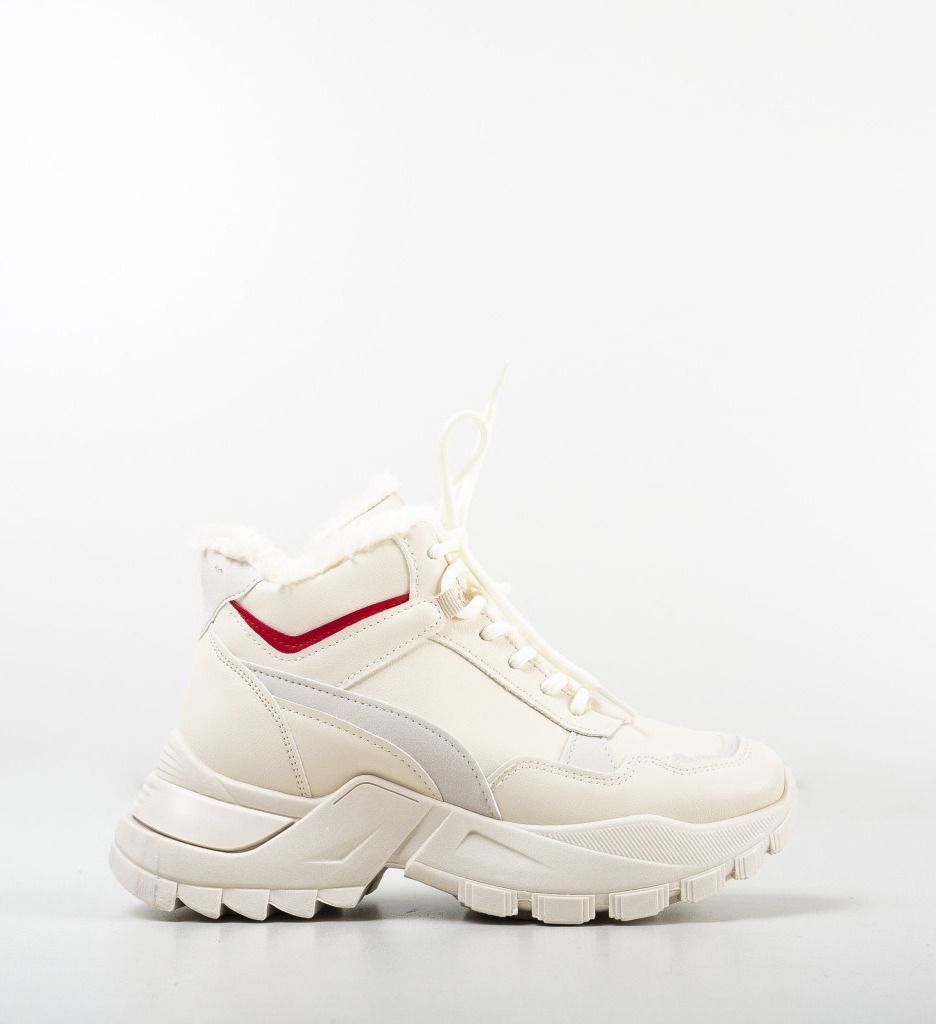 Pantofi Sport Lionk Bej - Confort Maxim - imagine 4