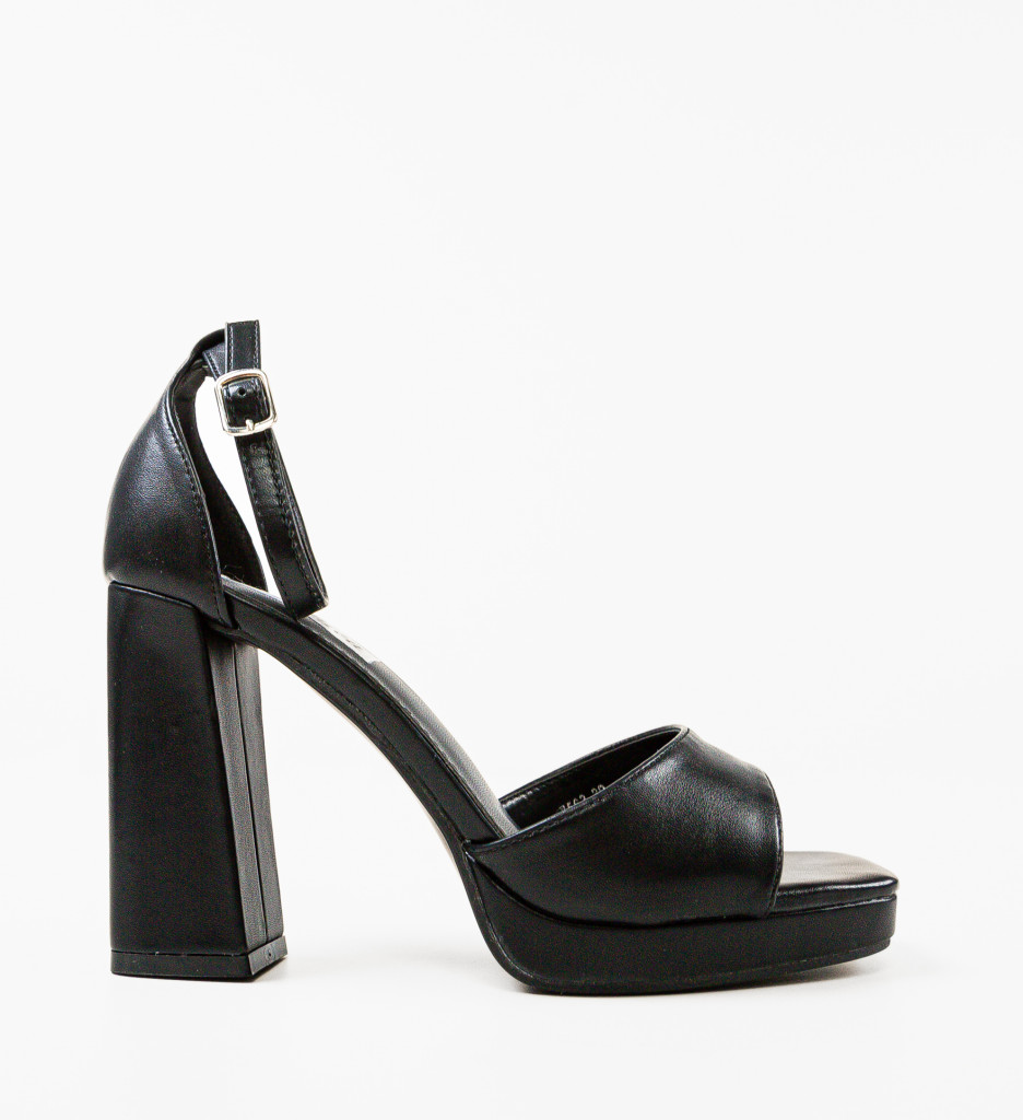 Sandale Rais Negre - Eleganță și Stil - imagine 4