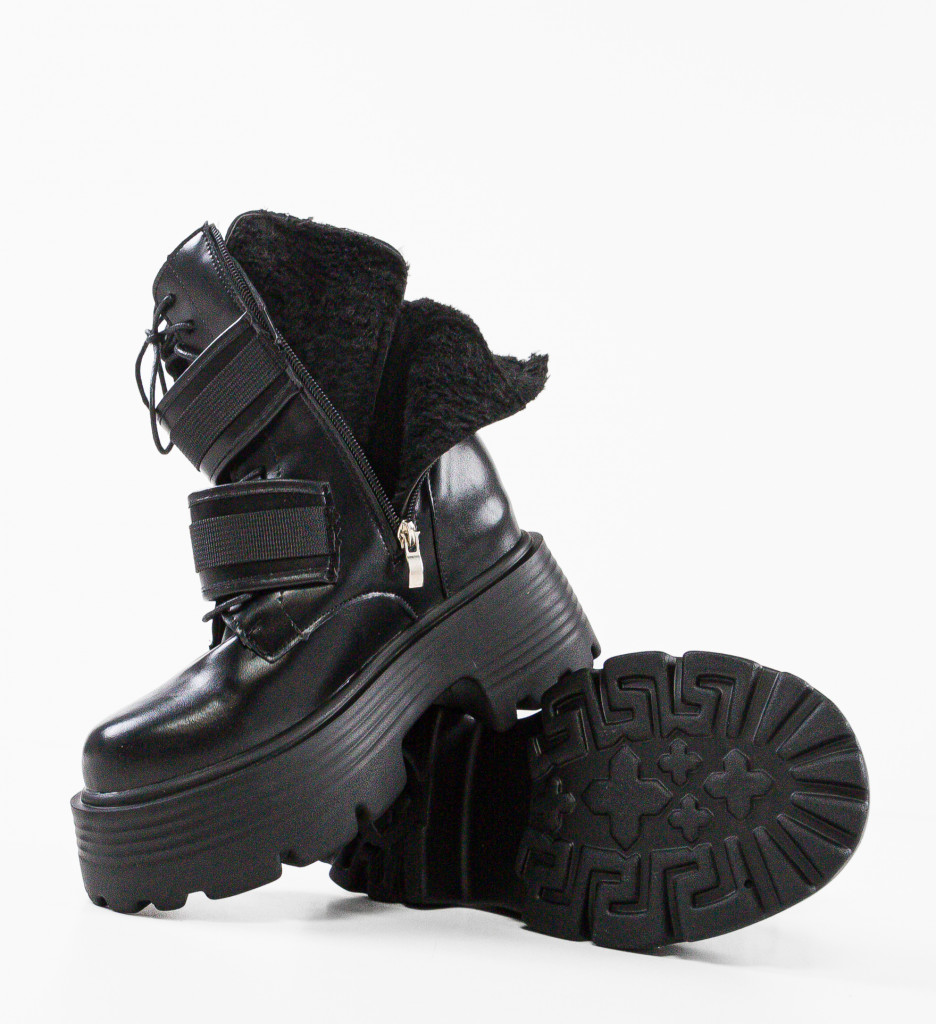 Ghete Dama Menka Negre - Eleganță și Confort - imagine 8
