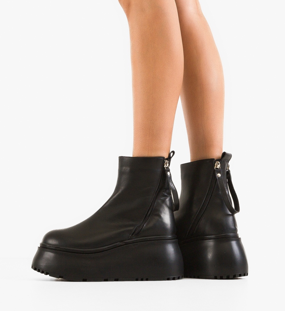 Ghete Dama Nayto Negre | Elegante și Confortabile - imagine 2