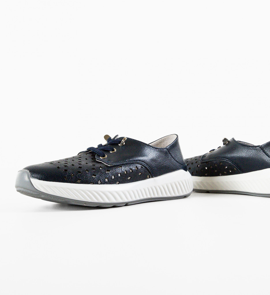 Pantofi Casual Radian Bleumarin - Confort și Stil - imagine 5
