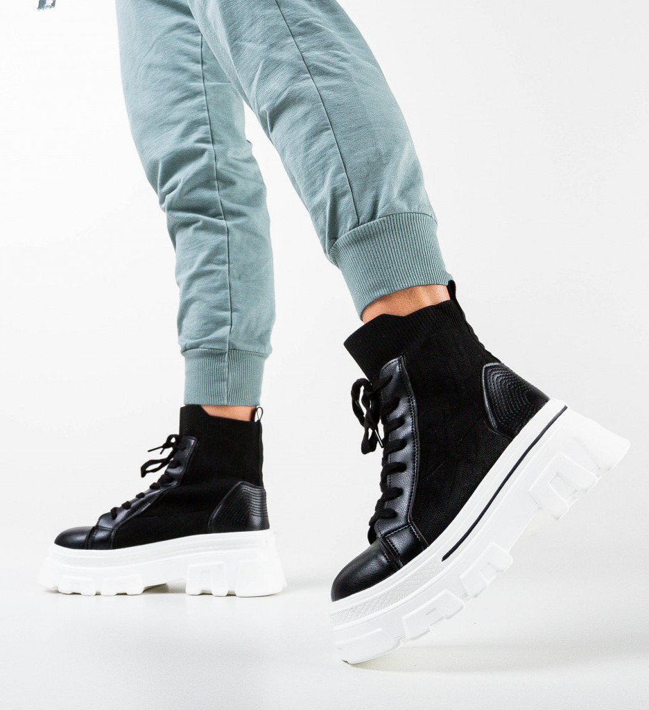 Pantofi Sport Tior Negri | Confort și Stil - imagine 2