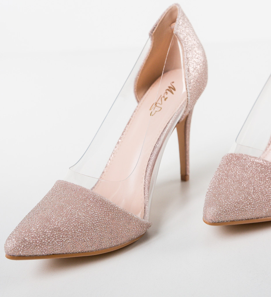 Pantofi Ruz Aurii - Eleganță și Stil Premium - imagine 5