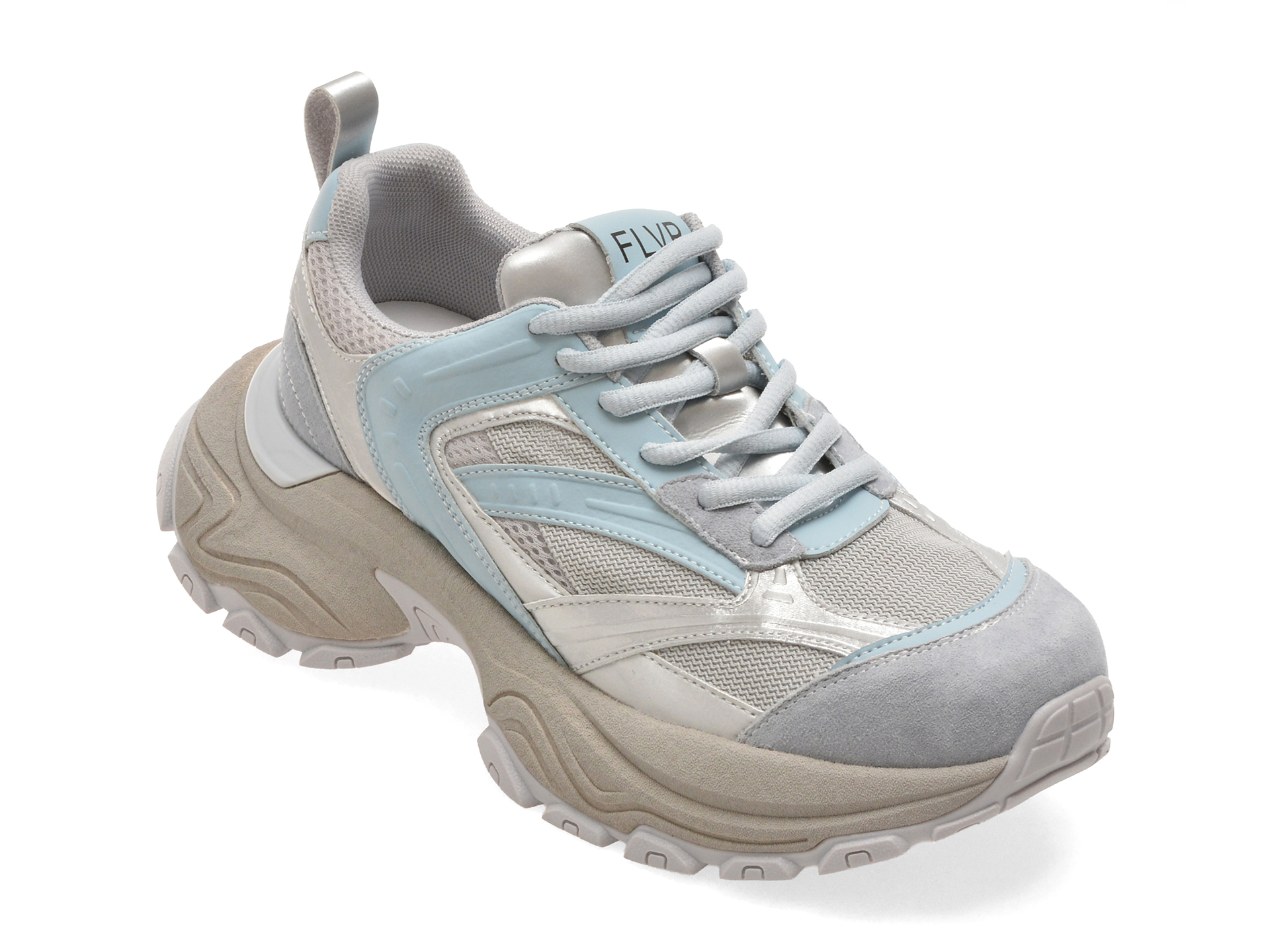 Pantofi Sport Flavia Passini Argintii Piele Ecologica