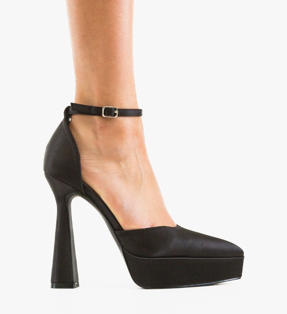 Pantofi cu Toc Gasder Negri | Eleganta si Stil - imagine 4