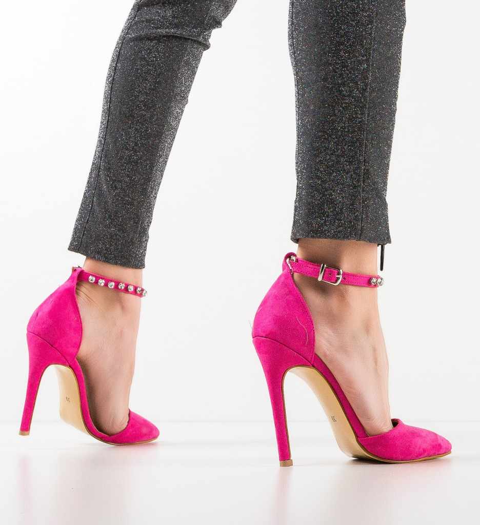 Pantofi dama Tanos Roz - Eleganță și Stil - imagine 4