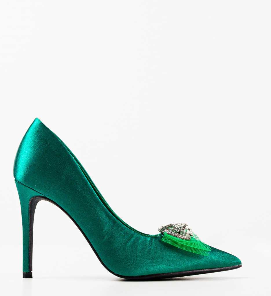 Pantofi dama Caoimhe Verzi | Stil Unic - imagine 4
