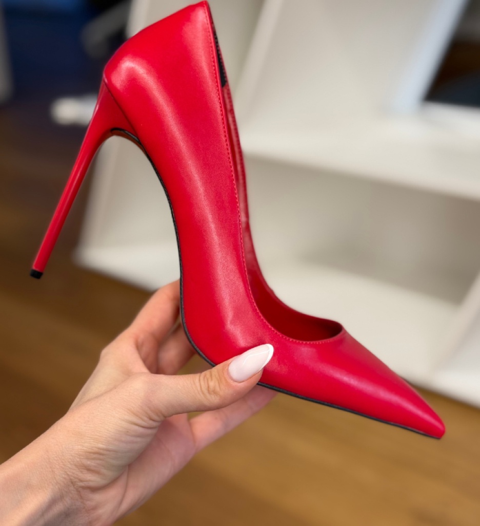 Pantofi Dama Butyn Rosii Eleganți și Moderni - imagine 4