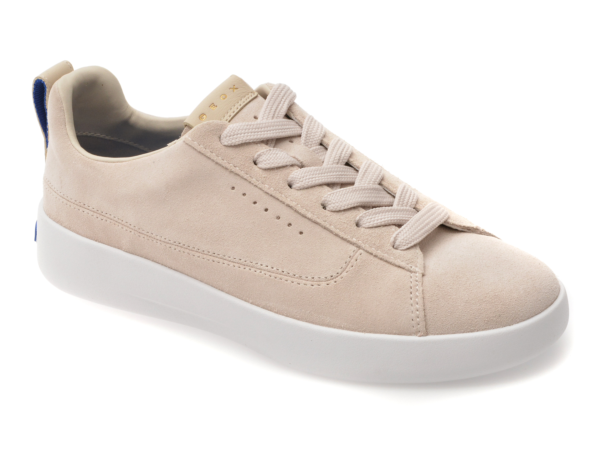 Pantofi sport Geox D658KD, piele intoarsa, respirabili