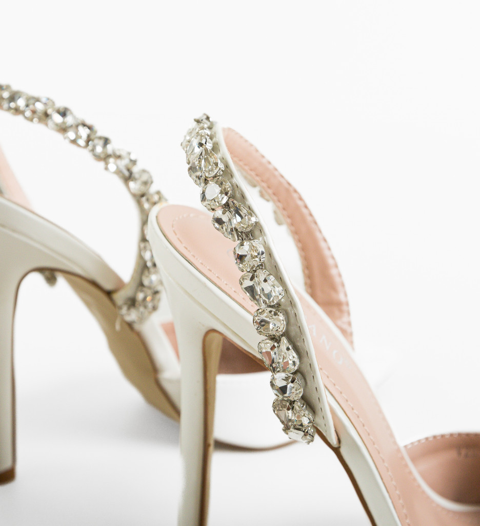 Pantofi Haven Albi cu Toc - Eleganță și Stil - imagine 8