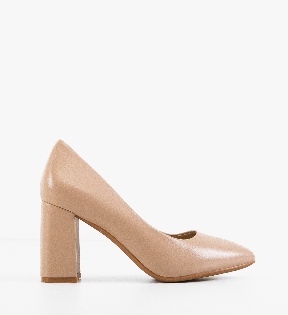 Pantofi cu toc Bej Freska - Eleganță și Confort - imagine 6