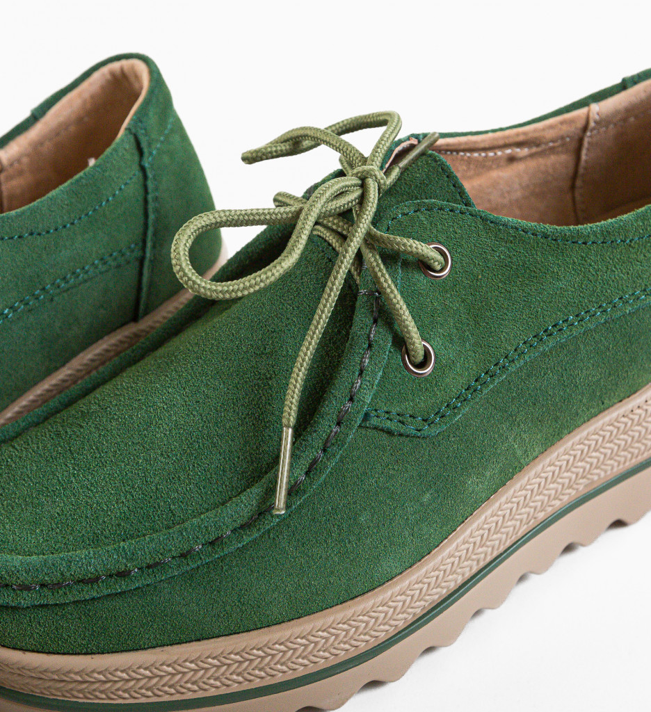 Pantofi Casual Sagrio Verzi - Confort și Stil - imagine 7