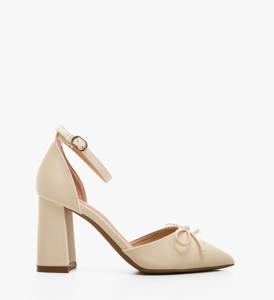 Pantofi Dama Pierce Bej Eleganți - imagine 6
