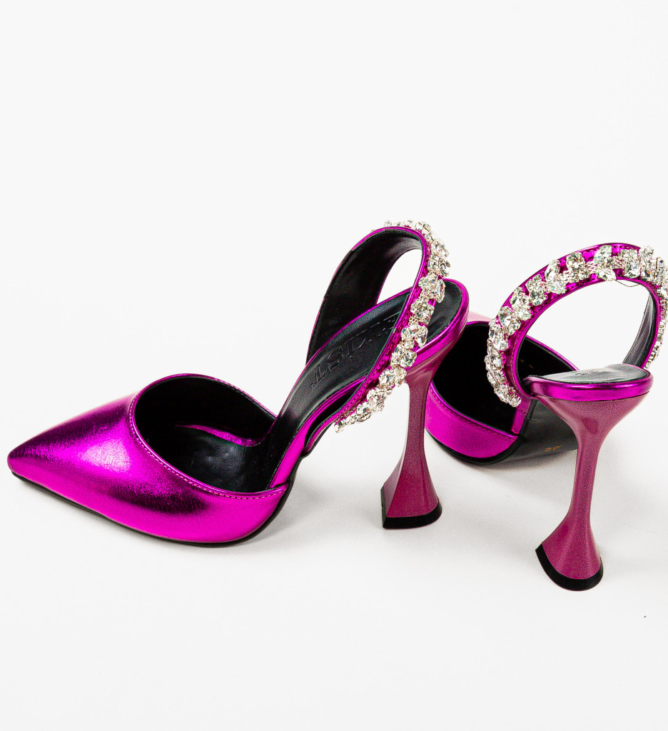 Pantofi Metiks Fuchsia - Eleganță și Stil - imagine 8