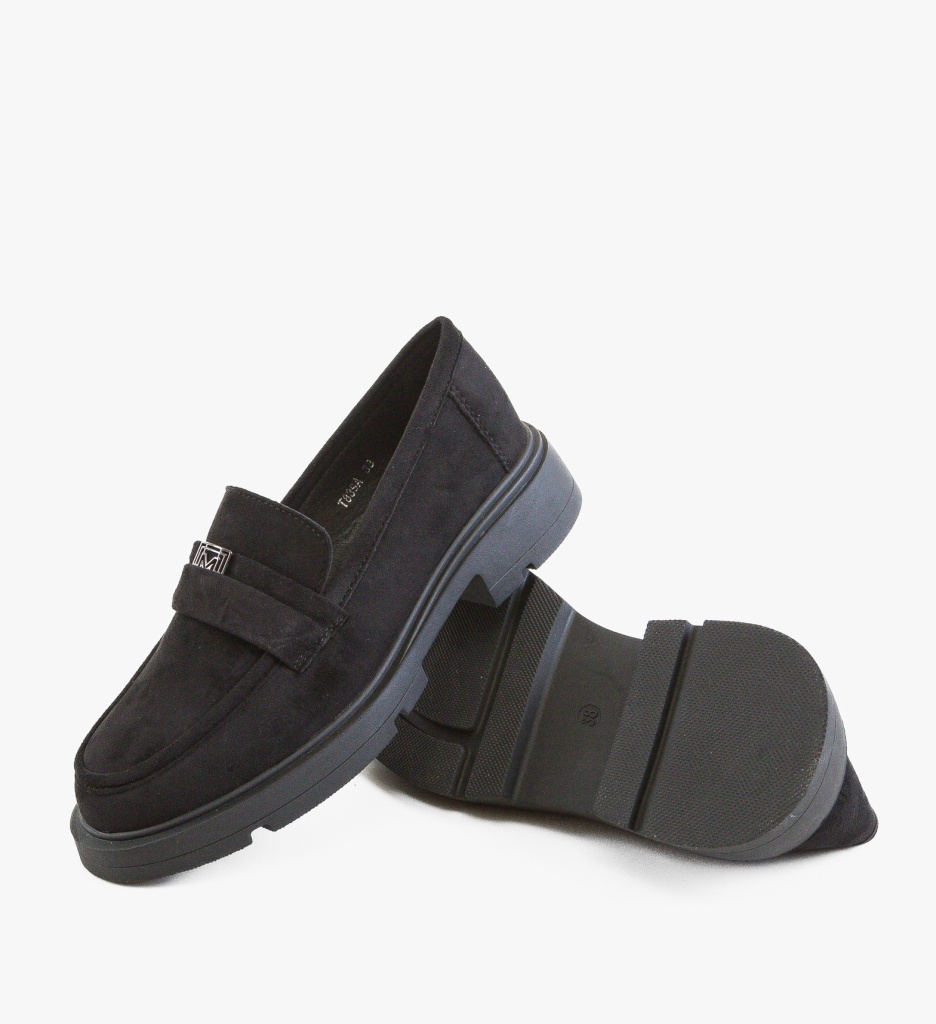Pantofi Casual Dama Calform Negri Confort - imagine 5