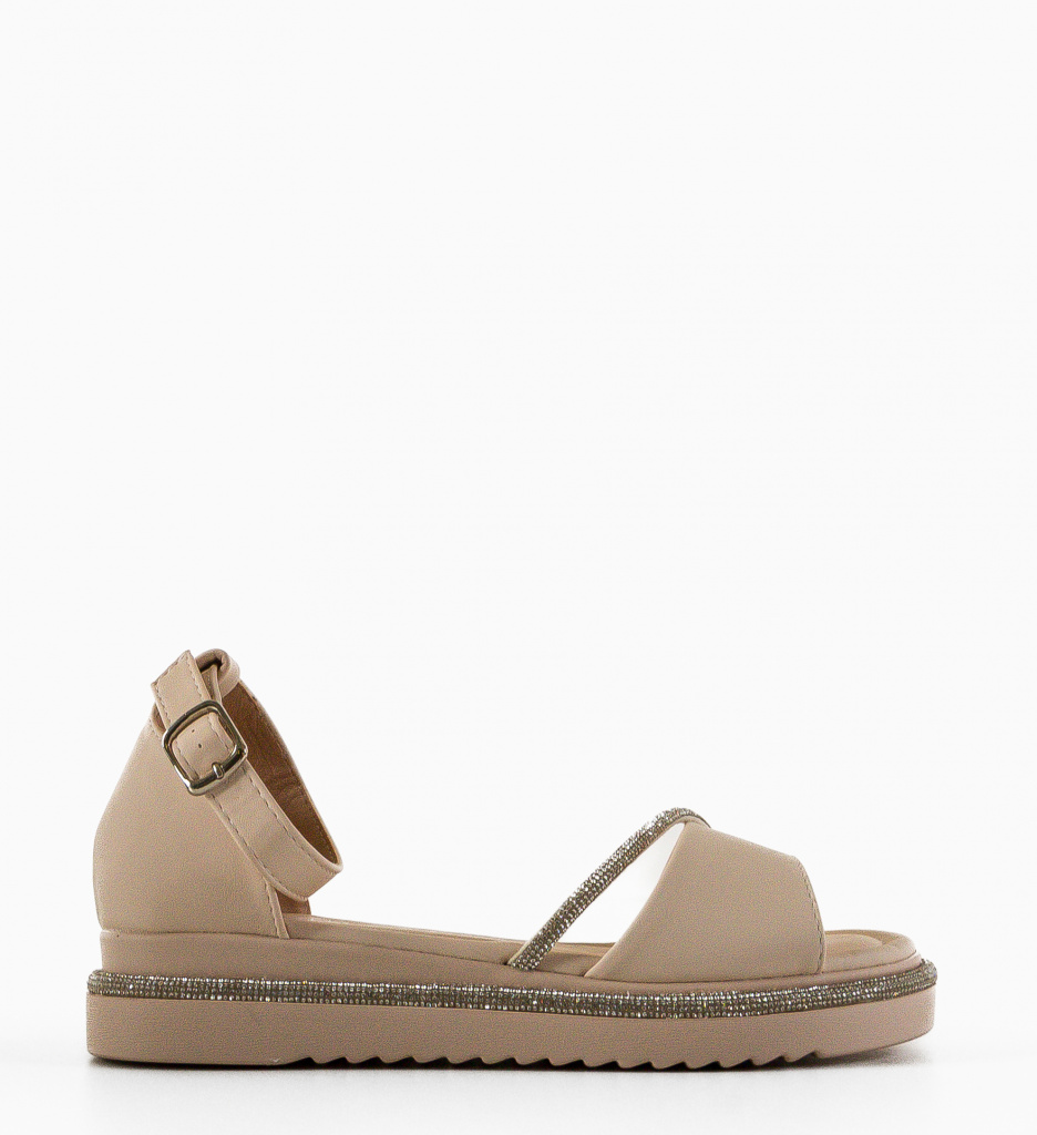 Sandale dama Haarlem Bej - Confort si Eleganta - imagine 4