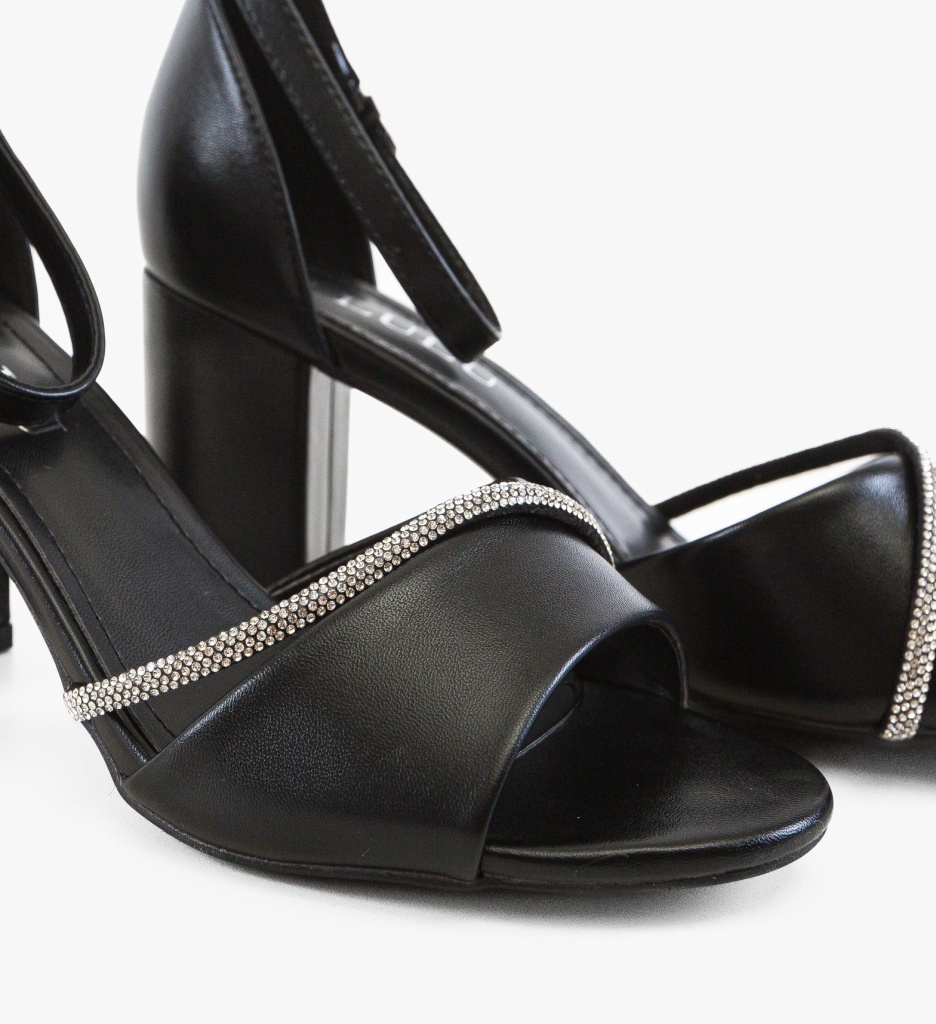 Sandale dama Tatuu Negre Elegante - imagine 3