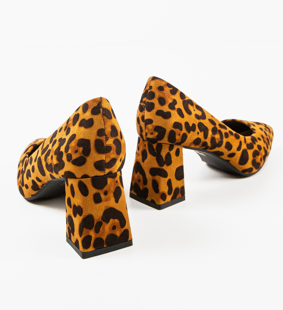 Pantofi Adria Animal Print | Stil și Eleganță - imagine 5