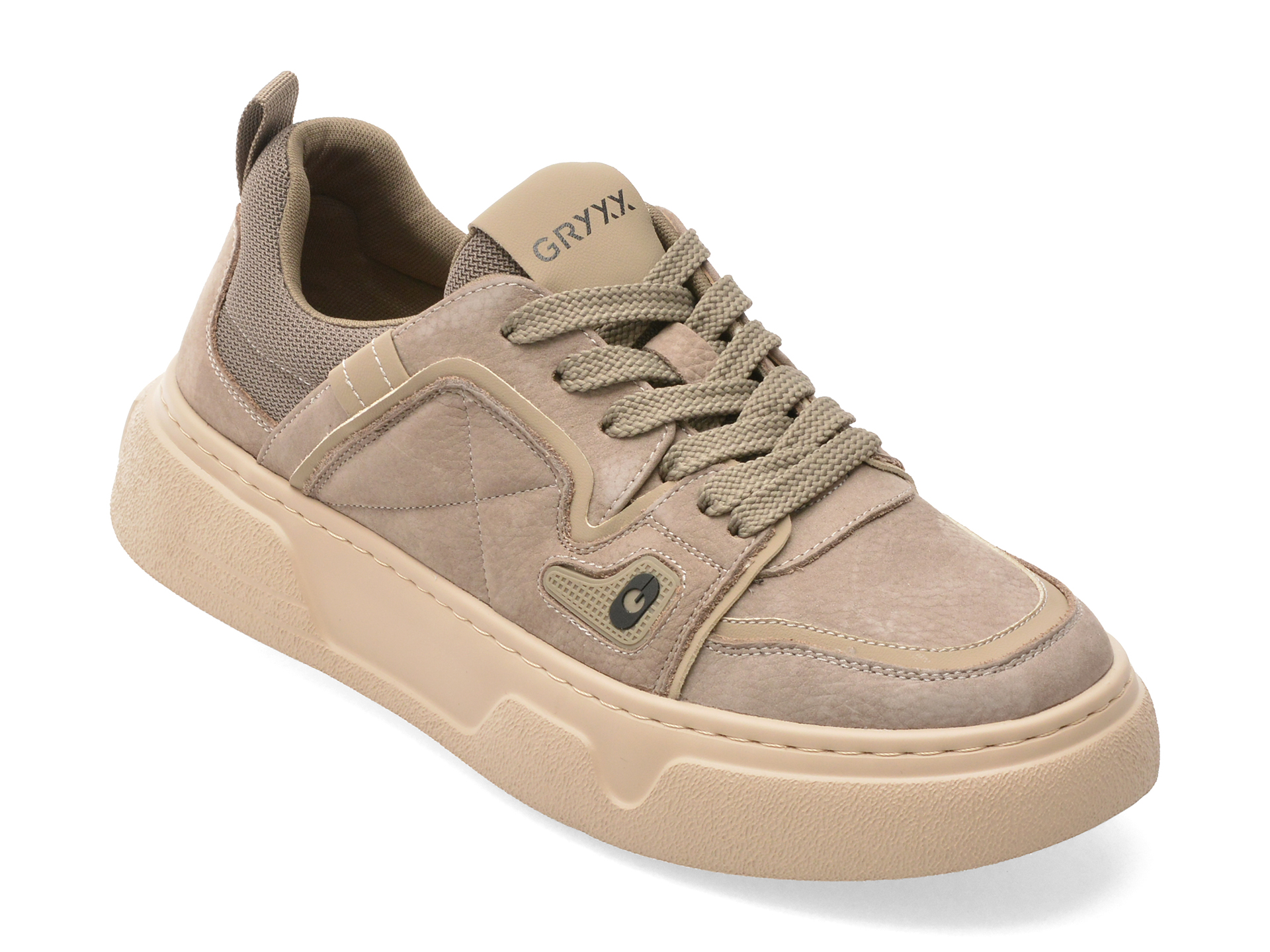 Pantofi Sport GRYXX Barbati Piele Naturala Gri