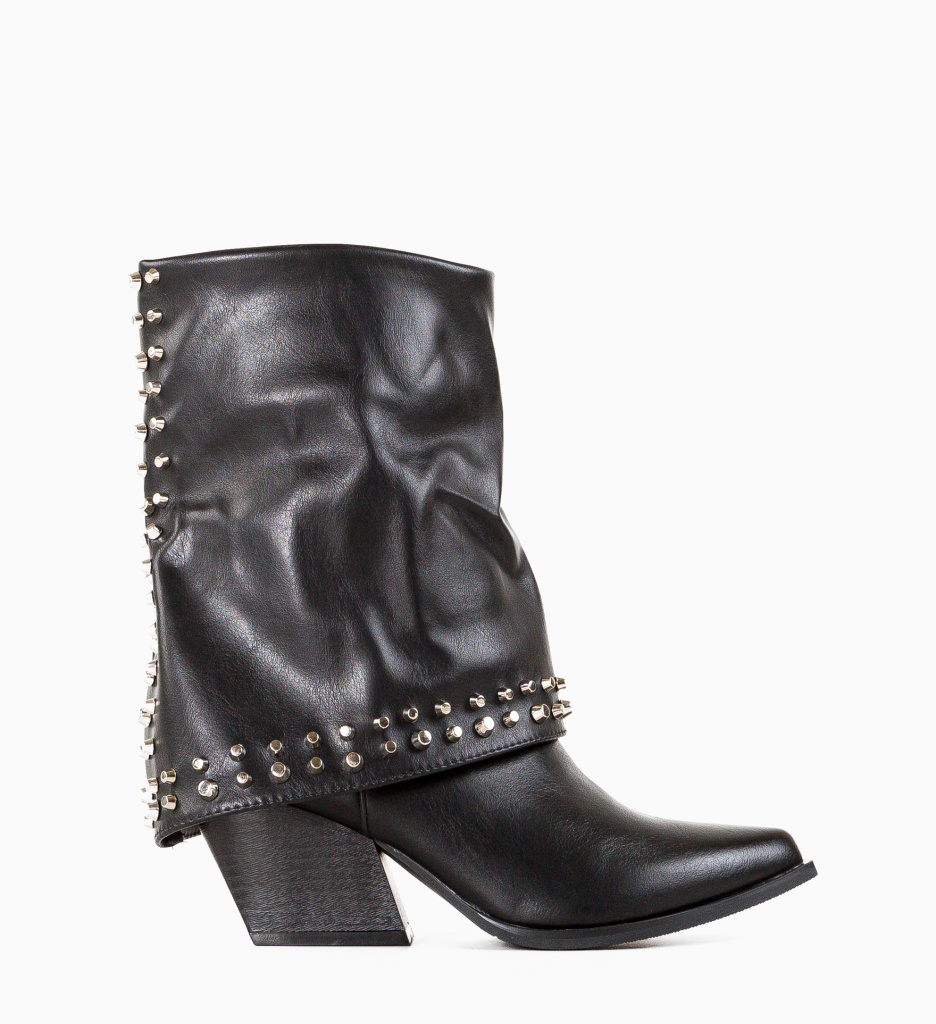 Botine Dama Floor Negre | Eleganță și Confort - imagine 4